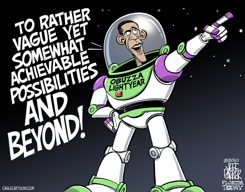 OBAMA SPACE PLAN by Jeff Parker