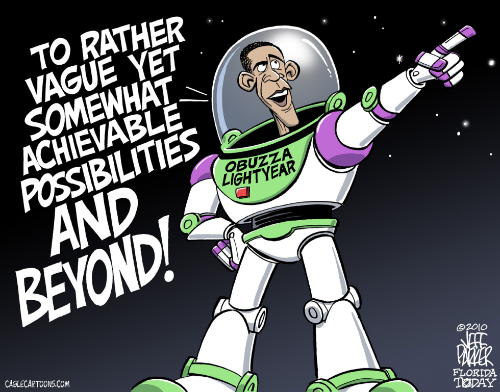  OBAMA SPACE PLAN by Parker