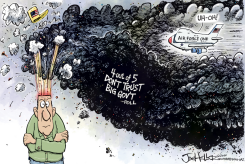 ANGRY ERUPTION by Joe Heller