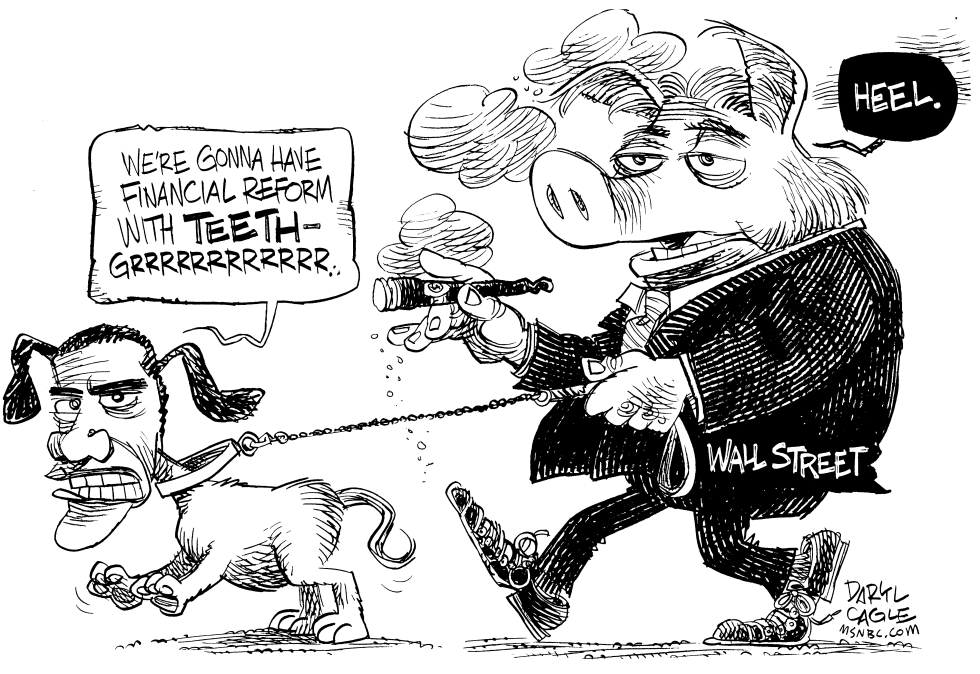 Wall Street Walks Obama