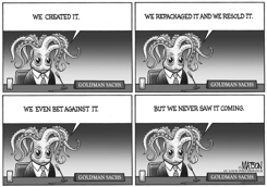 GOLDMAN SACHS GIANT SQUID by R.J. Matson