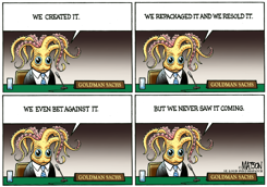 GOLDMAN SACHS GIANT SQUID by R.J. Matson