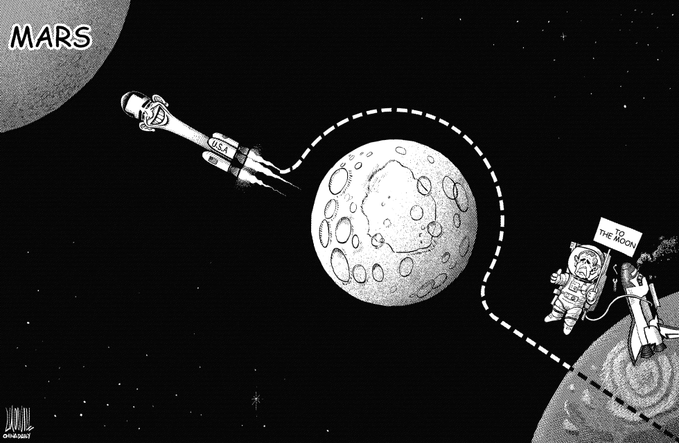 Obamas New Space Exploration