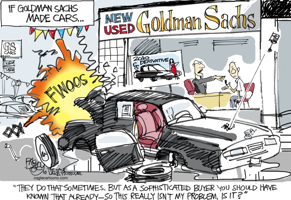 Goldman Sachs Sucky Cars COLOR