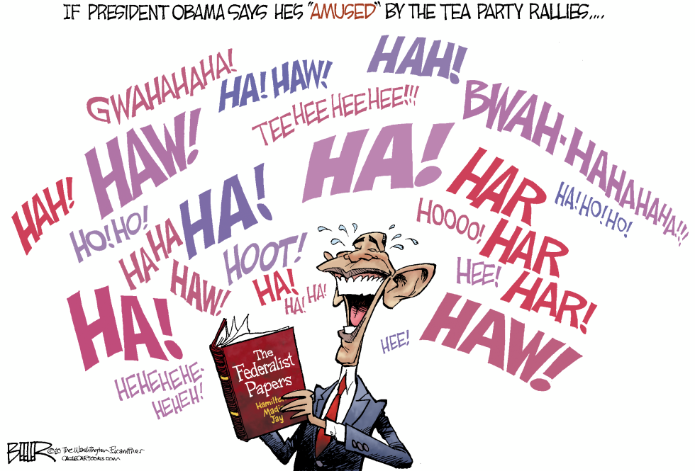 What Obama Finds Amusing COLOR