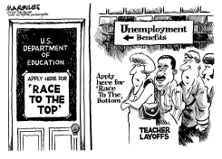 TEACHER LAYOFFS by Jimmy Margulies