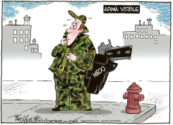 ARMA VISIBLE / by Bob Englehart