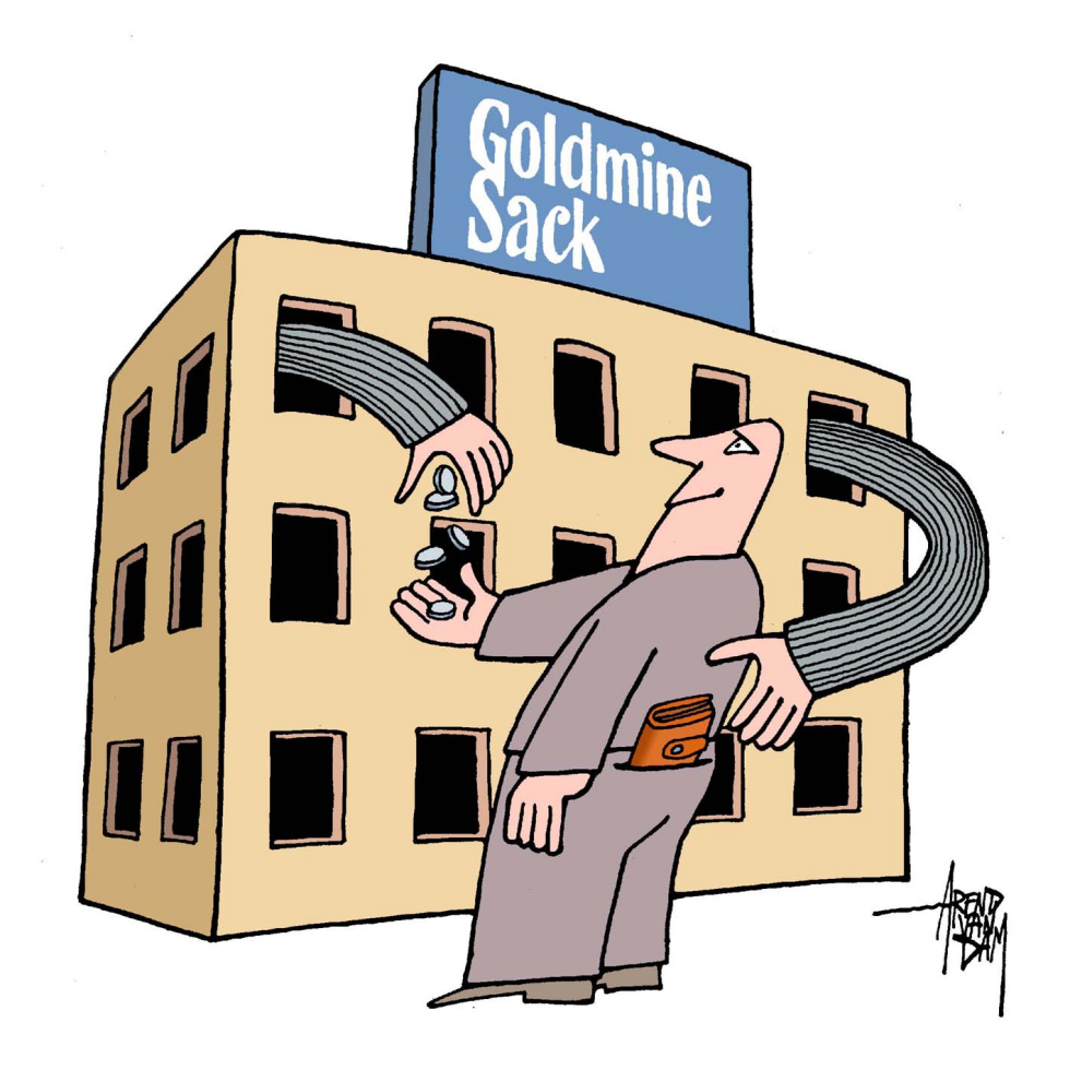Goldman Sachs as pick-pocket