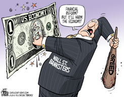 HARMING THE ECONOMY  by Jeff Parker