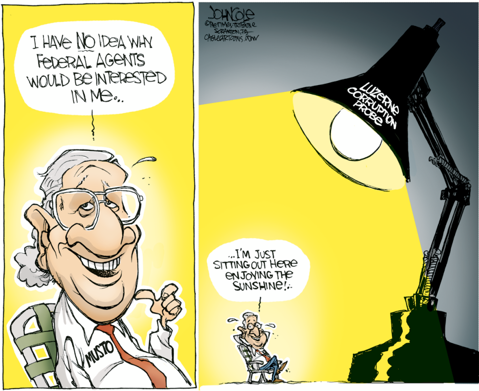 LOCAL PA -- Musto and Luzerne Co probe