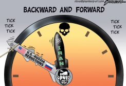 IRAN CLOCK TICK by Steve Greenberg