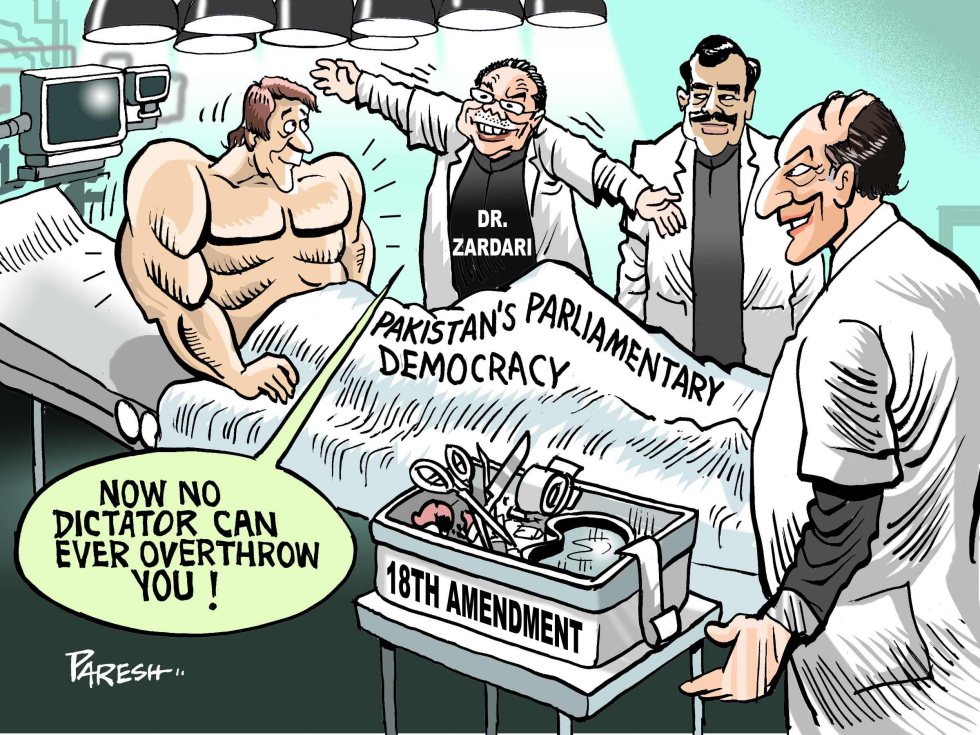  PAK DEMOCRACY by Paresh Nath