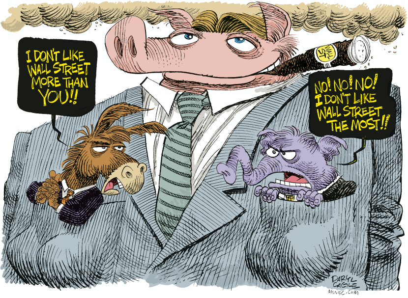 Deep Pockets on Wall Street Color