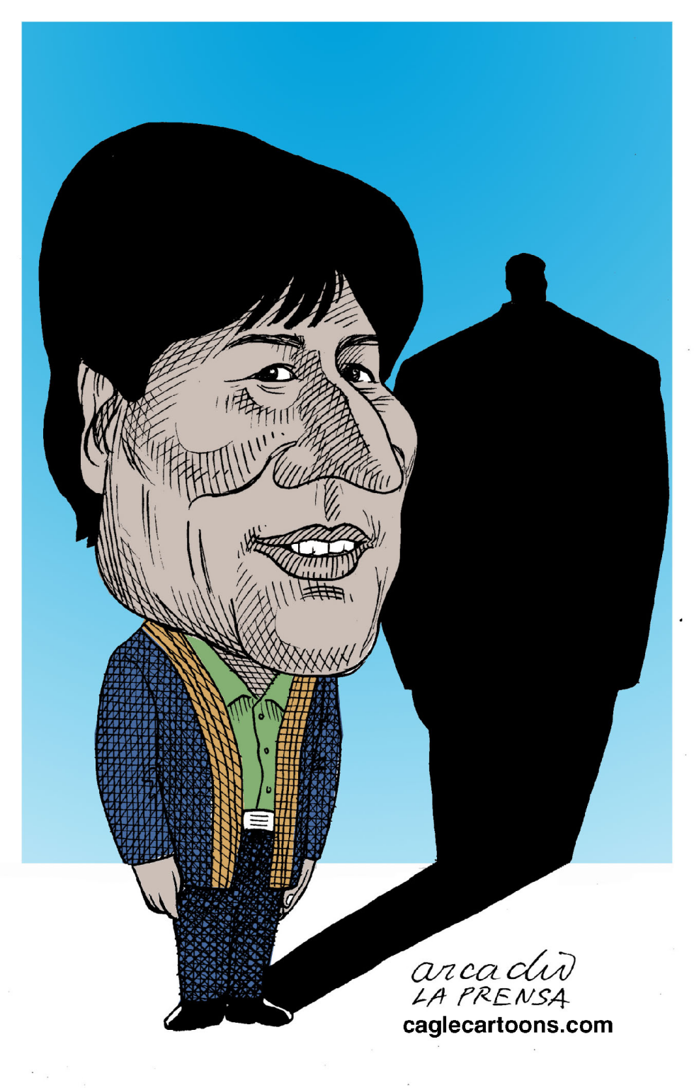 El intelecto de Evo Morales col