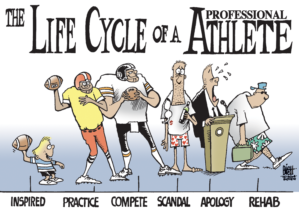 PROFESSIONAL ATHLETES, COLOR