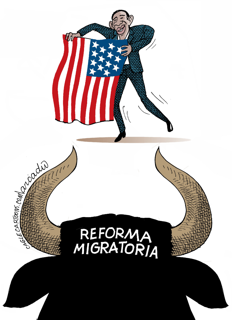 Dura batalla migratoria