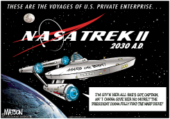 NASA TREK-VOYAGES OF U.S. PRIVATE ENTERPRISE by R.J. Matson