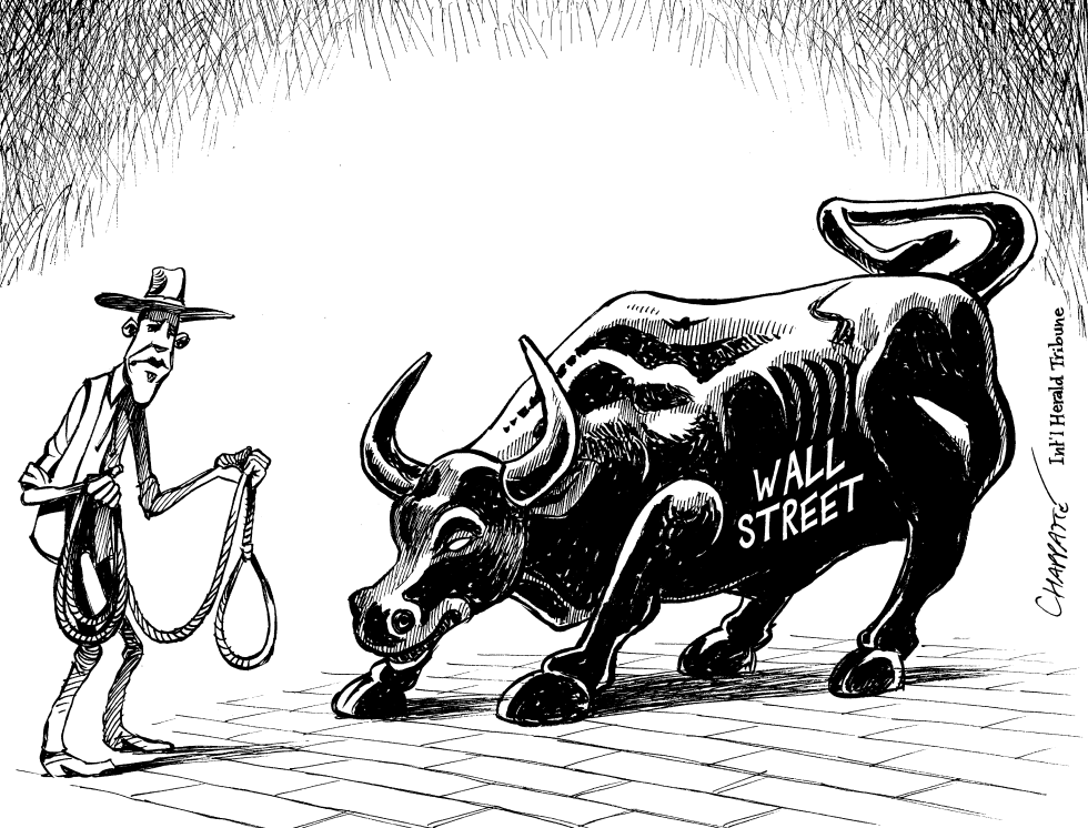 OBAMA vs WALL STREET