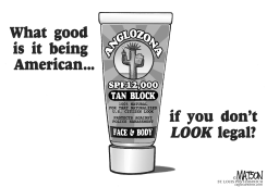 ANGLOZONA TAN BLOCK by R.J. Matson