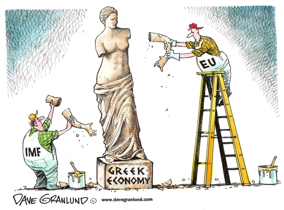 Greek economy broken