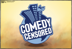 COMEDY CENTRAL  by Nate Beeler