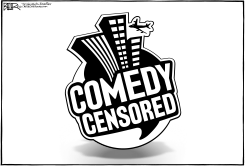 COMEDY CENTRAL by Nate Beeler