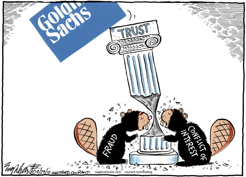  GOLDMAN SACHS by Bob Englehart