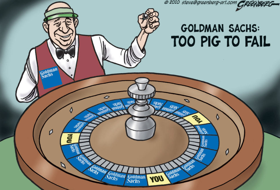 Goldman Sachs roulette
