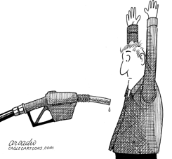 GAS HOLD-UP by Arcadio Esquivel