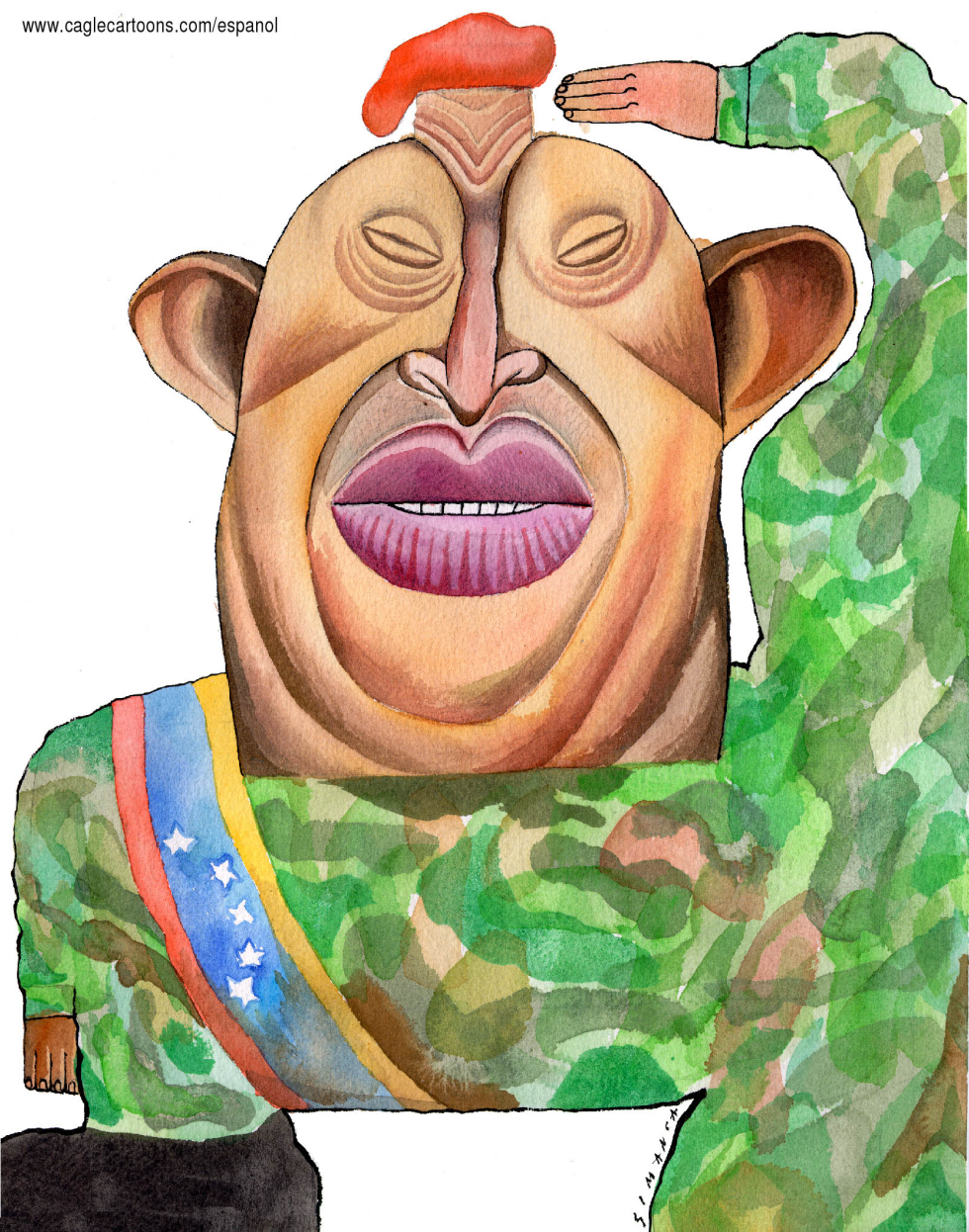  HUGO CHAVEZ by Osmani Simanca