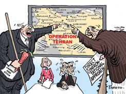 PRESSING OBAMA ON IRAN  by Paresh Nath