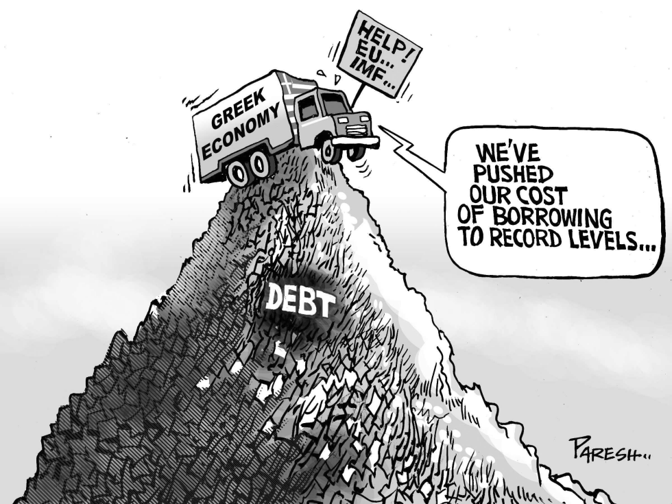 Greece on Mt Debt