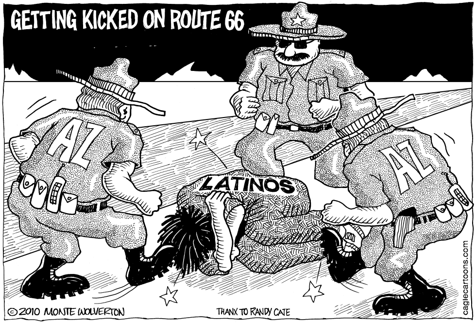 Getting Kicked on Route 66