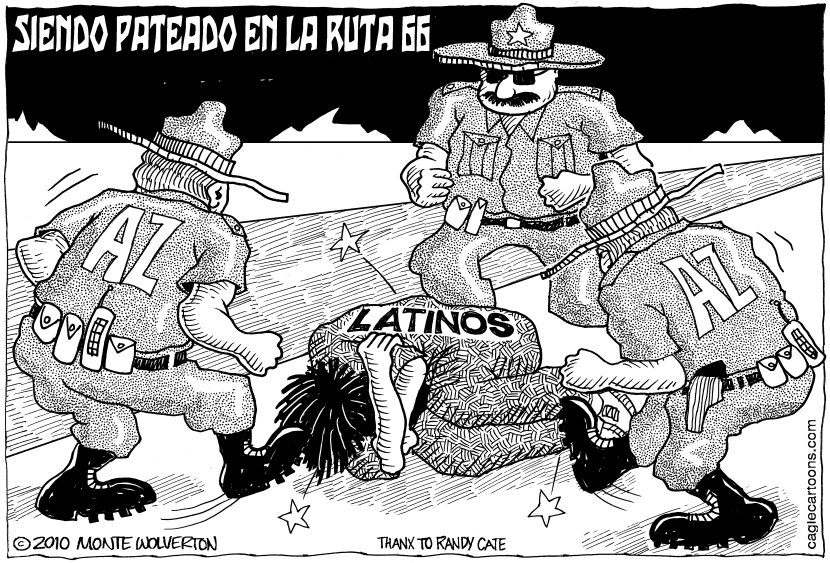 Siendo Pateado en la Ruta 66