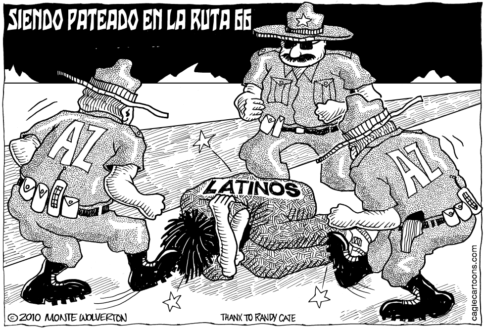 Siendo Pateado en la Ruta 66