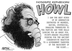 MODERATE REPUBLICAN HOWL by R.J. Matson