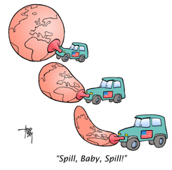 SPILL, BABY, SPILL by Arend Van Dam