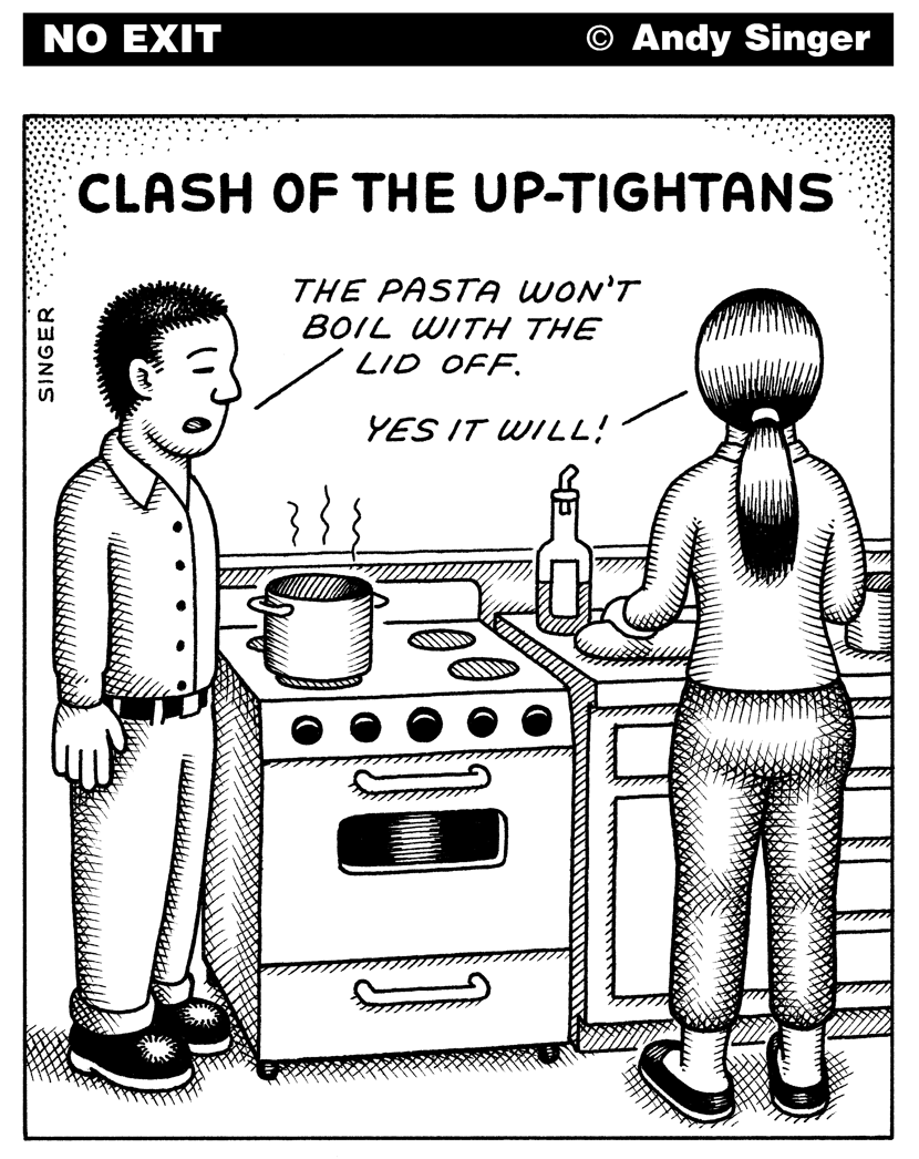 Clash of the Up-tightans