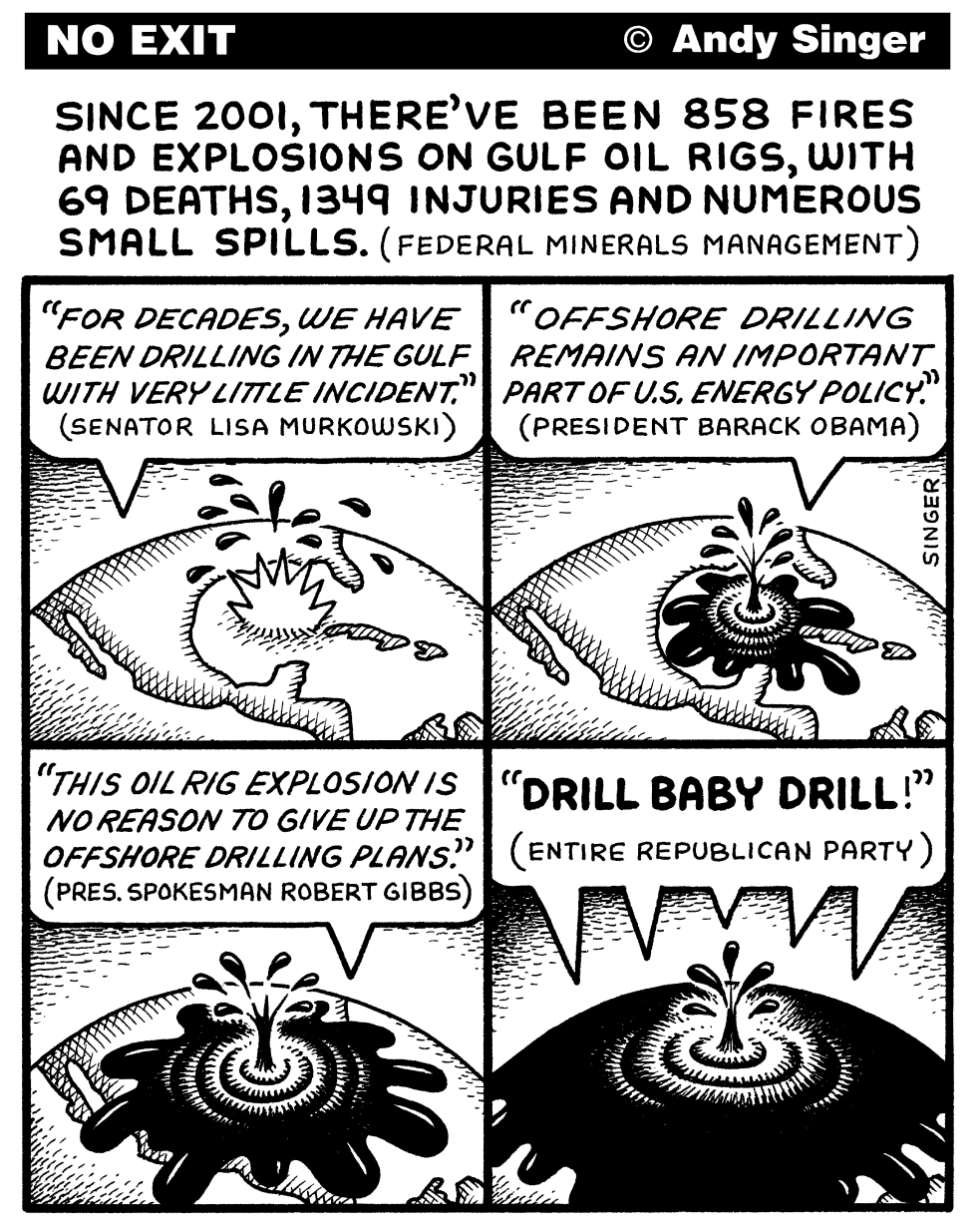 Offshore Oil Rig Spills