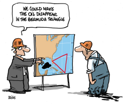 OIL IN BERMUDA TRIANGLE by Frederick Deligne