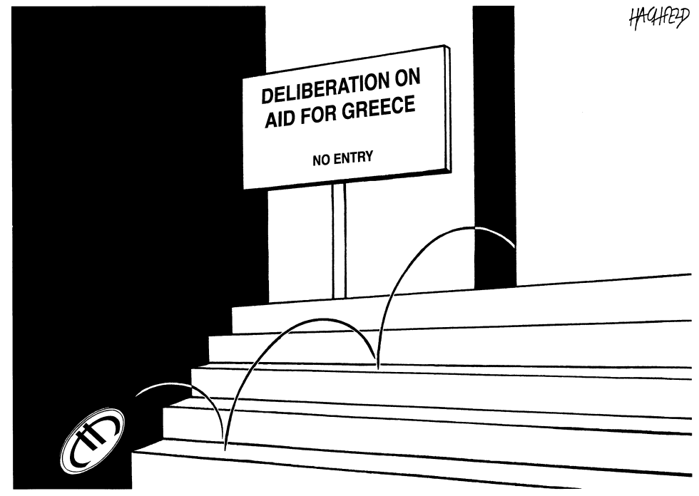 deliberation on aid for Greece