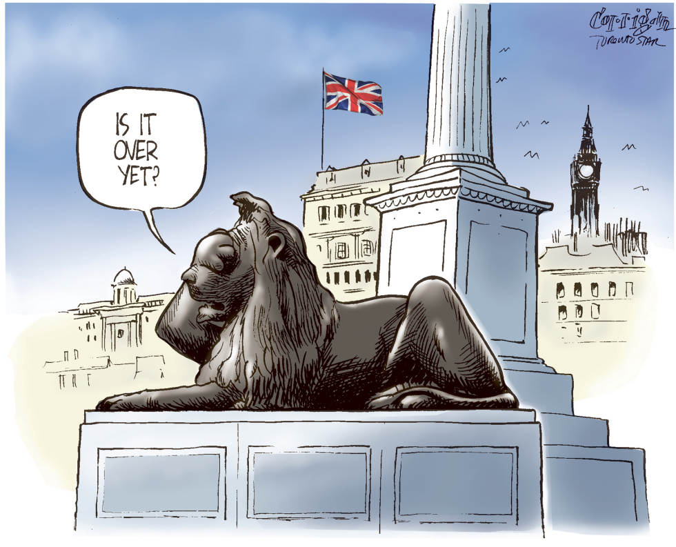 Britain awaits election results