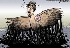 PALIN OILY by Steve Greenberg