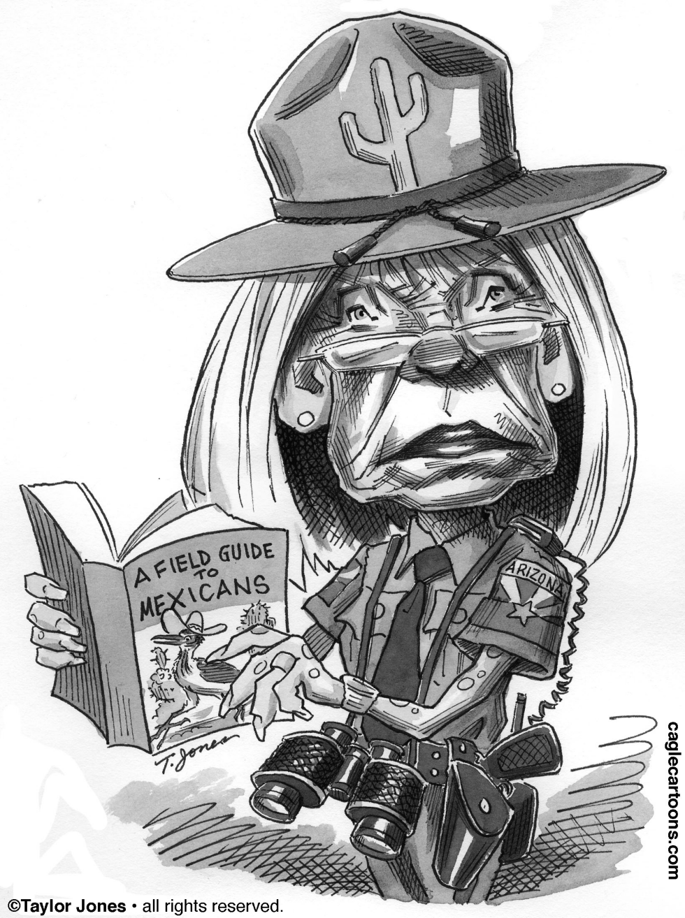  ARIZONA GOVERNOR JAN BREWER by Taylor Jones