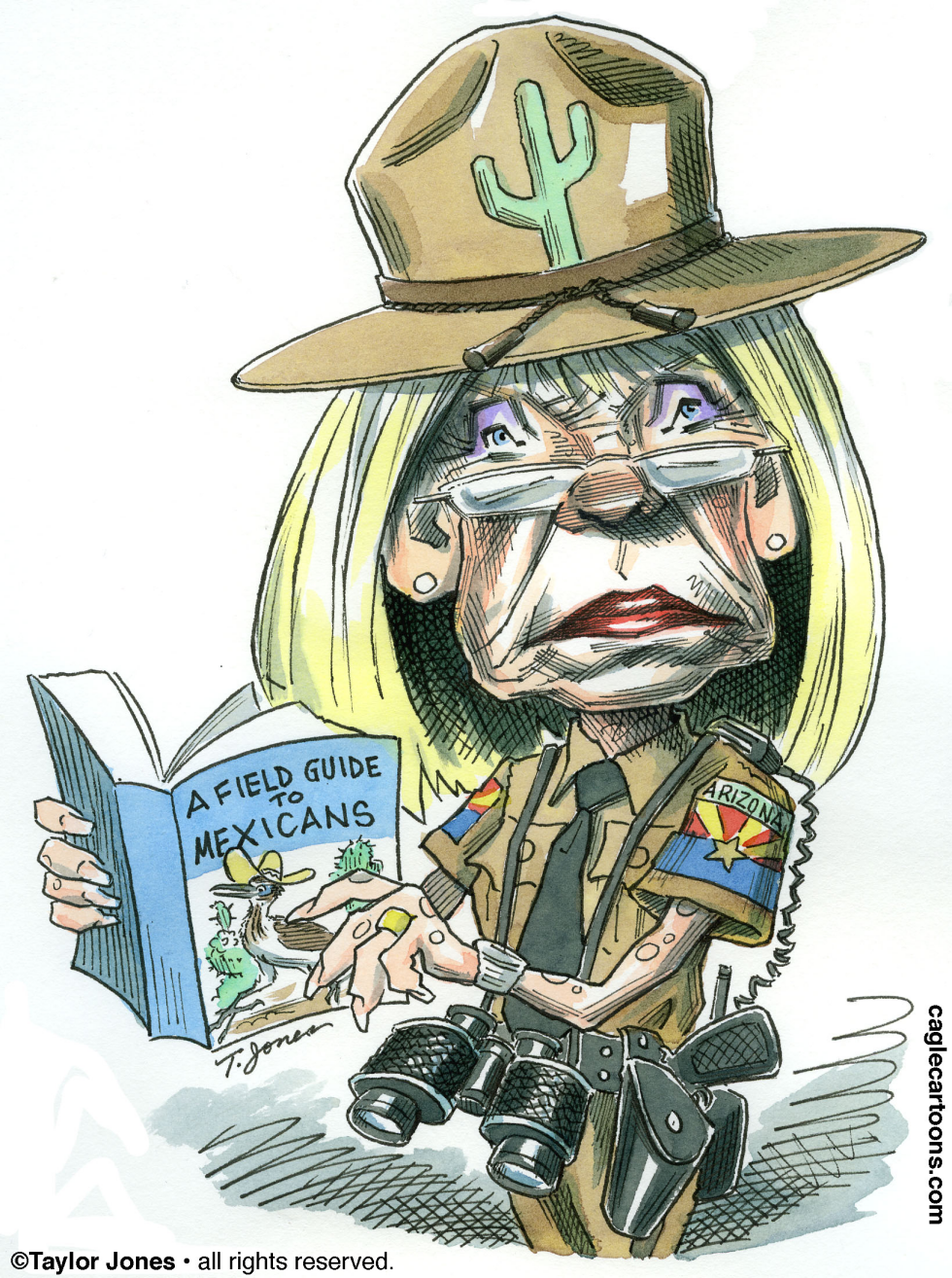  ARIZONA GOVERNOR JAN BREWER  by Taylor Jones