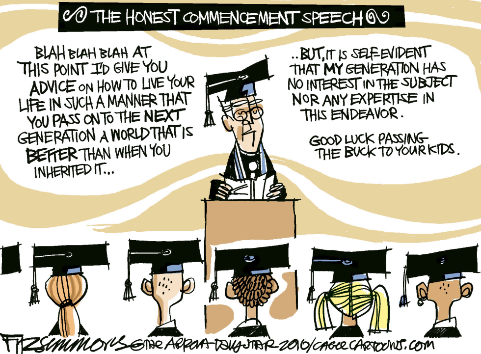  GRADUATING CLASS OF 2010 by David Fitzsimmons