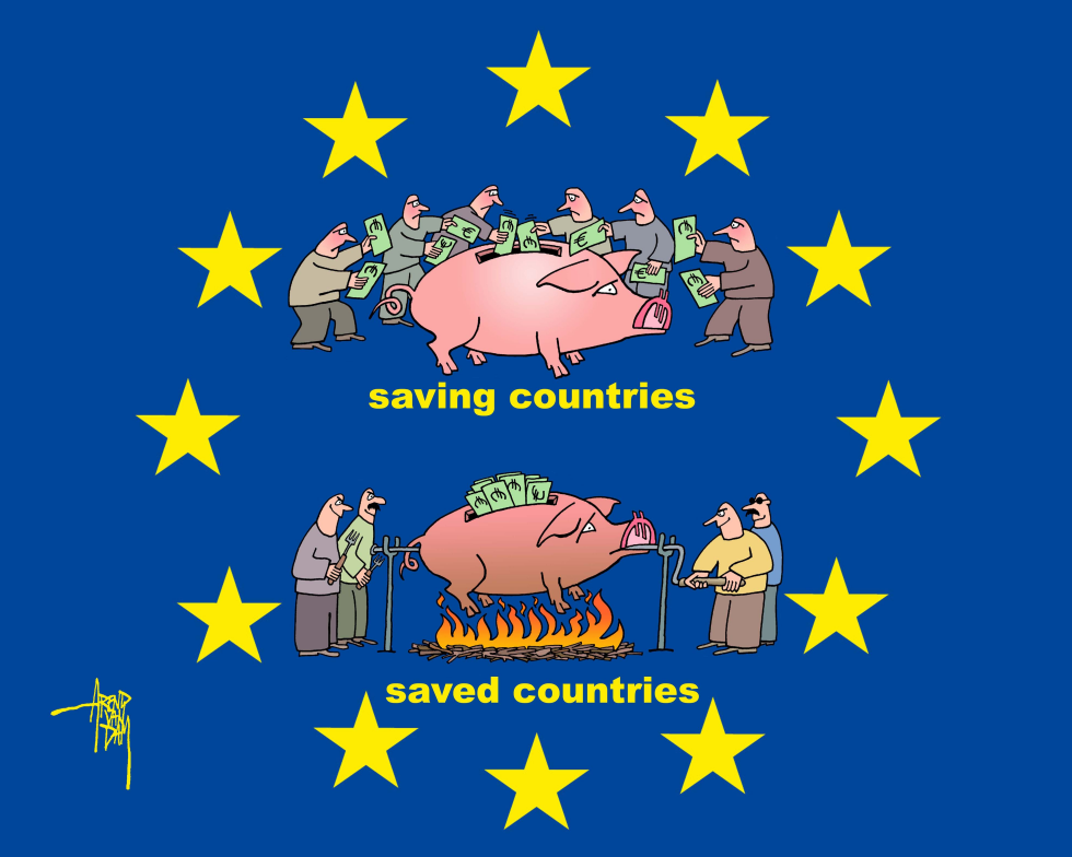 Europe Saving and Being Saved