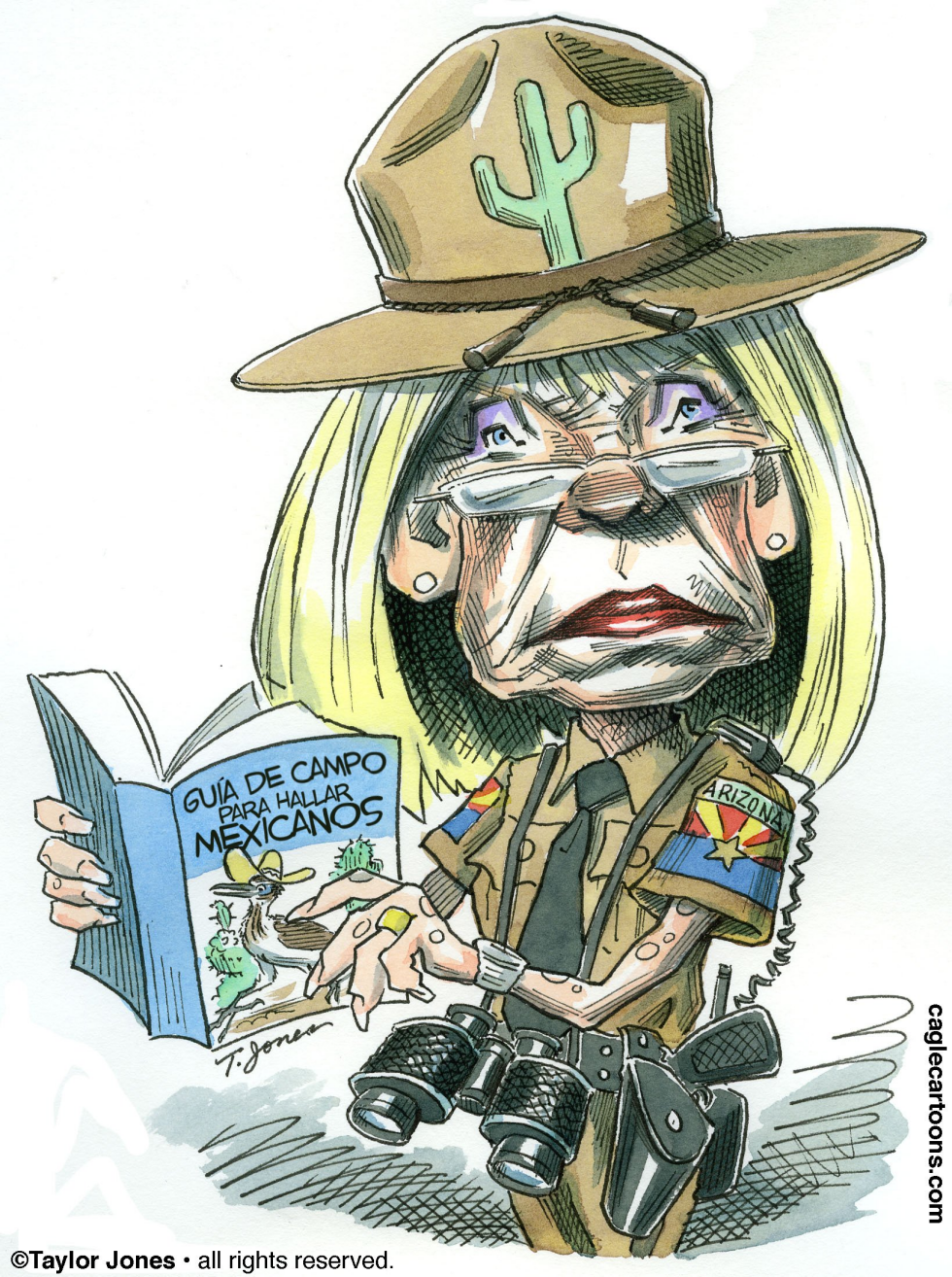  JAN BREWER - GOBERNADORA DE ARIZONA  by Taylor Jones