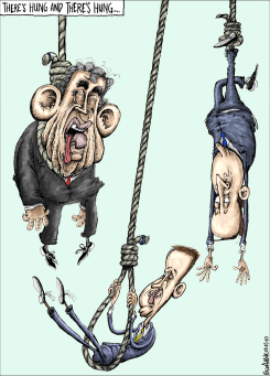 HUNG PARLIAMENT IN UK BETTER FOR SOME THAN OTHERS by Brian Adcock