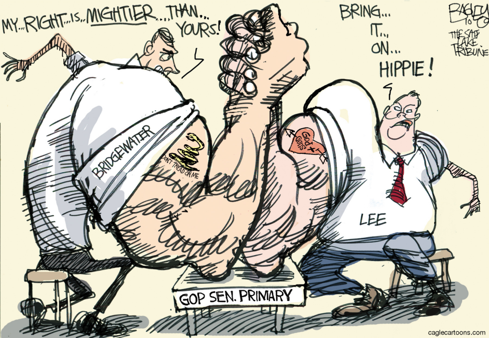  LOCAL UTAH SENATE SEAT by Pat Bagley